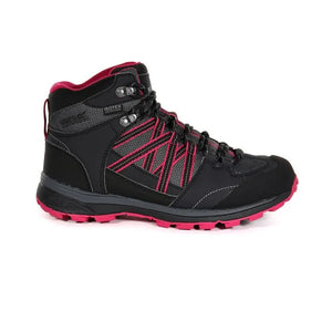 Regatta Kimberley Walsh Samaris II Mid Waterproof Walking Boots Briar Dark Cerise