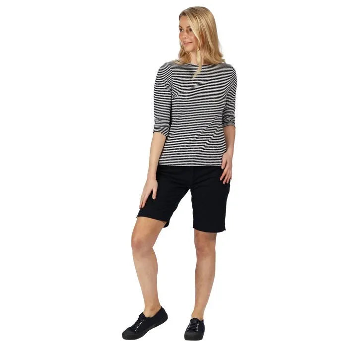 Regatta Women's Solita II Chino Shorts Navy