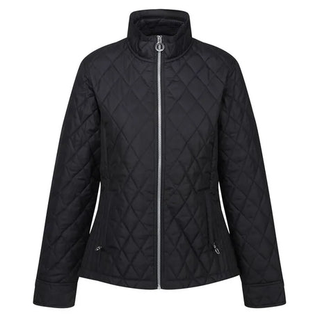 Regatta Women's Charna Insulated Diamond Quilted Jacket Black Small Spot