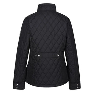 Regatta Women's Charna Insulated Diamond Quilted Jacket Black Small Spot