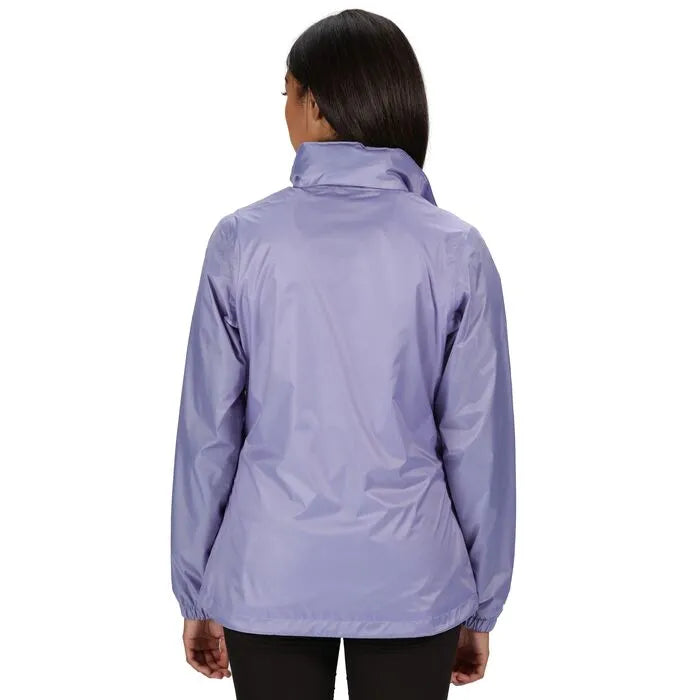 Regatta Women's Corinne IV Lightweight Waterproof Packaway Walking Jacket Lilac Bloom