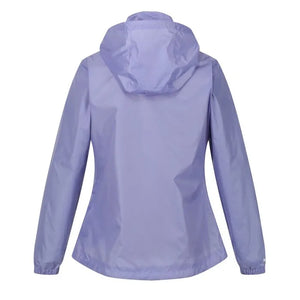 Regatta Women's Corinne IV Lightweight Waterproof Packaway Walking Jacket Lilac Bloom