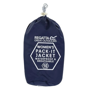 Regatta Kimberley Walsh Pack-It III Lightweight Waterproof Packaway Walking Jacket Midnight