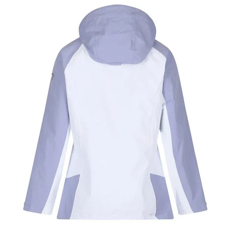 Regatta Women's Calderdale IV Waterproof Hooded Walking Jacket White