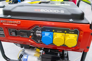 Weibang 8000D-S 8 KVA Petrol Generator AVR