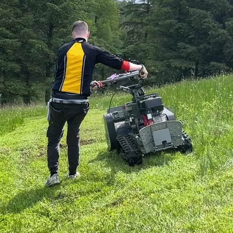 Weibang Velocity 68 TFP Track Flail Petrol Mower | 27" Wide Cutting Deck | Commercial-Grade Performance