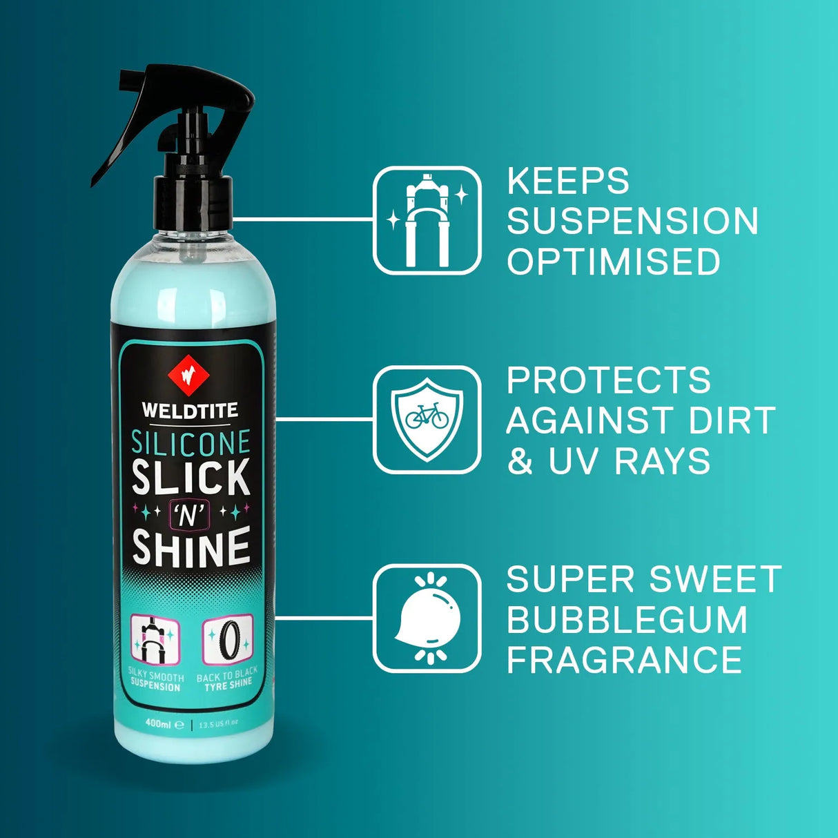 Weldtite Silicone Slick 'N' Shine Polish (400ml)