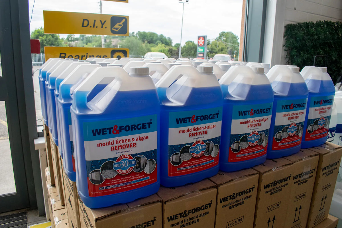 Wet & Forget 5 Litre Mould, Moss, Algae & Lichen Remover