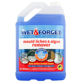 Wet & Forget 5 Litre Mould, Moss, Algae & Lichen Remover