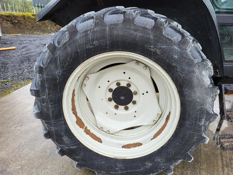 Wheels and Tyres Off Valtra 8150 Set