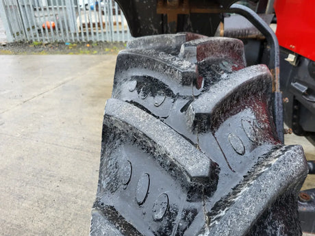 Wheels and Tyres Off Valtra 8150 Set