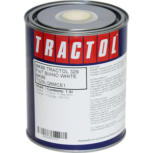 Tractol Paint 1L Fiat White - MK88