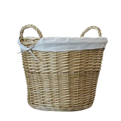 Wicker Log Basket
