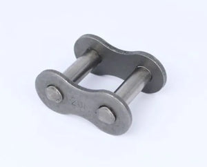 X Series BS Roller Chain 20B-1 Rivet Link 1 1/4" - High-Strength, Pre-Stretched Roller Chain with Solid Rollers