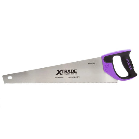 XTrade Laminate Handsaw 20" / 500mm - Precision Cutting for Laminate and uPVC