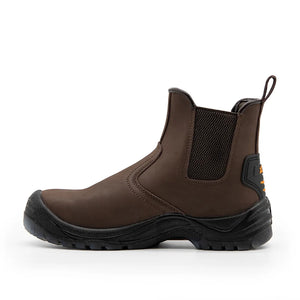 Xpert Defiant SBP Safety Dealer Boots Brown