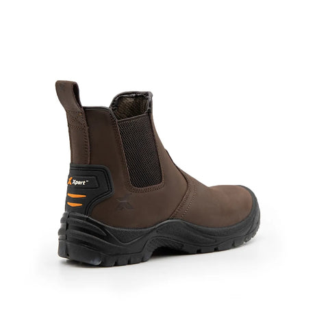 Xpert Defiant SBP Safety Dealer Boots Brown