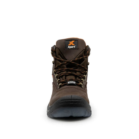 Xpert Typhoon Waterproof S3 Safety Boots Brown