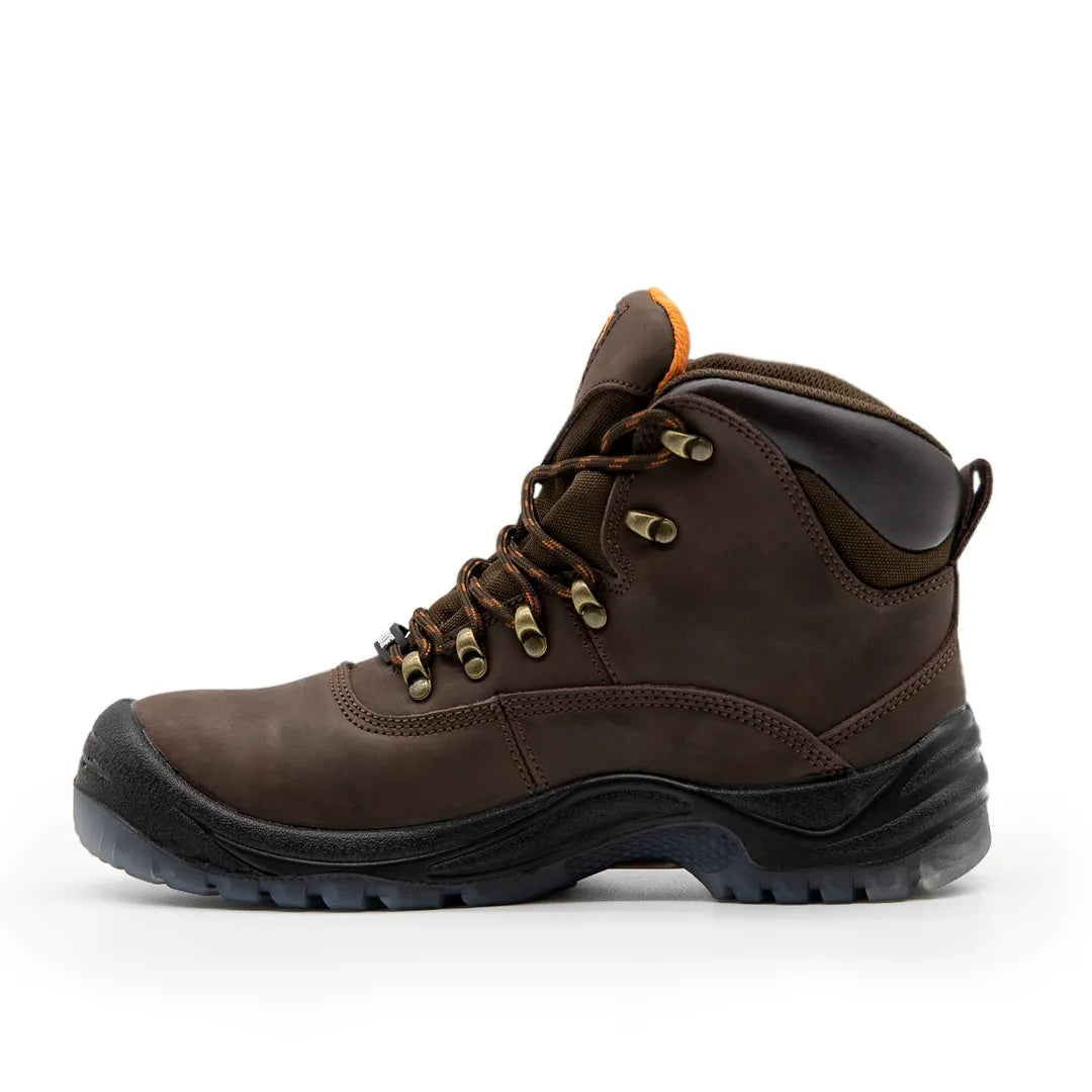 Xpert Typhoon Waterproof S3 Safety Boots Brown