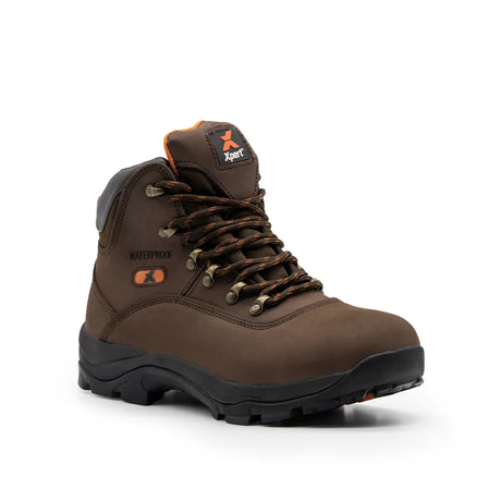 Xpert Rambler Waterproof Hiking Boots Brown