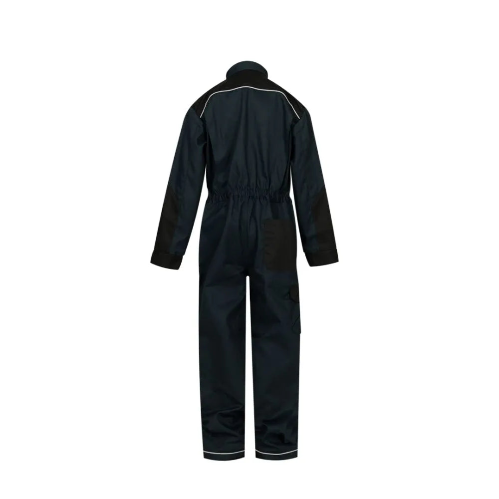 Xpert Pro Junior Coverall Navy | Durable 250 GSM Polyester/Cotton Construction