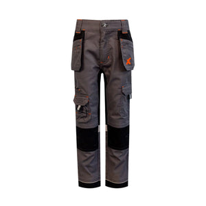 Xpert Pro Junior Work Trousers Black/Grey