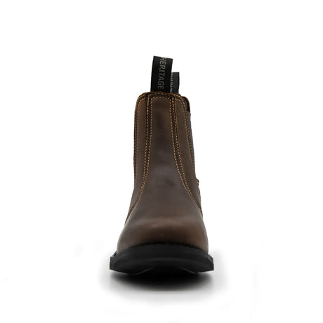 Xpert Heritage Chelsea Non Safety Boots Brown