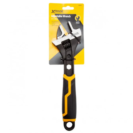 XTrade Adjustable Wrench 12" / 310mm - X0900201 Heavy-Duty 36mm Jaw Tool