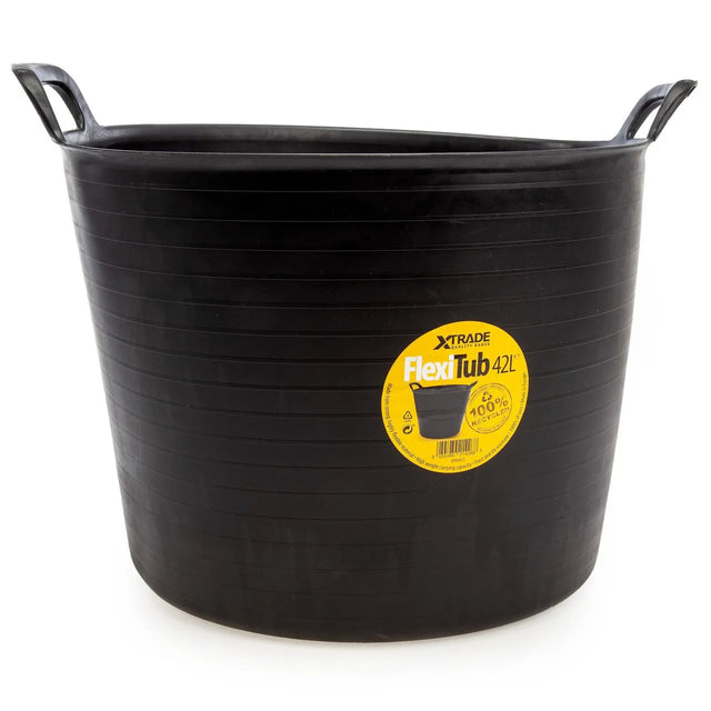 XTrade Black Flexi-Tub 42L