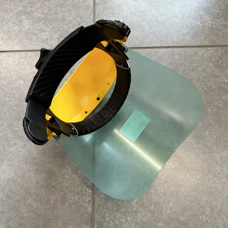 AMA 07070 Protective Visor with Polycarbonate Visor and Adjustable Head Support