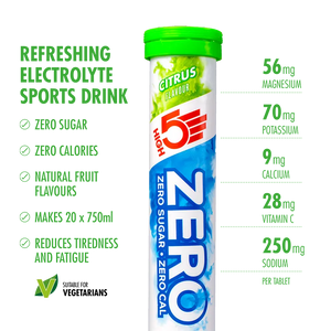 ZERO Hydration Tablets Variety Pack - Citrus, Berry, Orange & Echinacea | Sugar-Free Electrolyte Boost