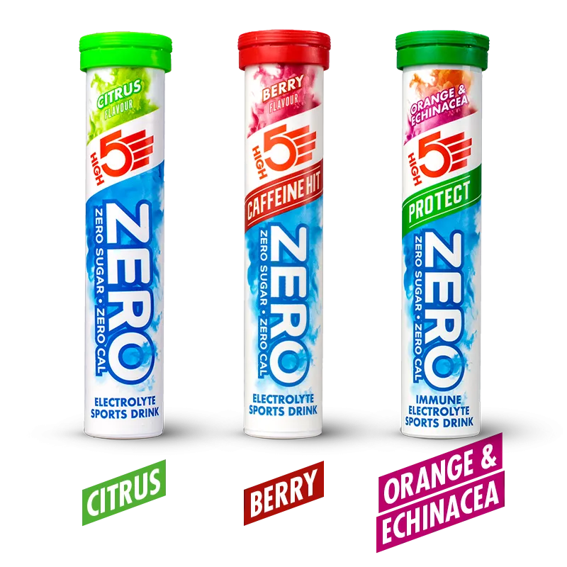ZERO Hydration Tablets Variety Pack - Citrus, Berry, Orange & Echinacea | Sugar-Free Electrolyte Boost