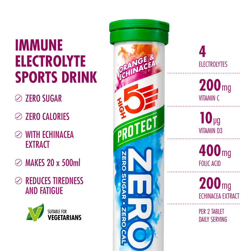 HIGH5 Zero Protect | Sugar-Free Electrolyte Drink with Vitamin C