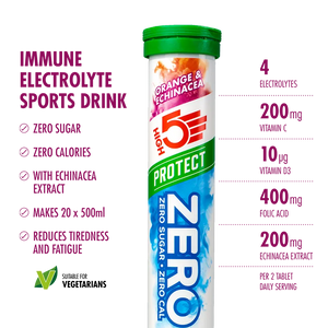 HIGH5 Zero Protect | Sugar-Free Electrolyte Drink with Vitamin C