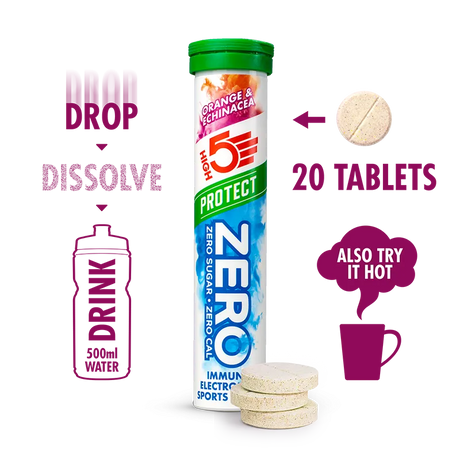 HIGH5 Zero Protect | Sugar-Free Electrolyte Drink with Vitamin C