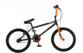 Zombie Outbreak 20" BMX Bike - Alloy Wheels, Stunt Pegs, Black/Orange