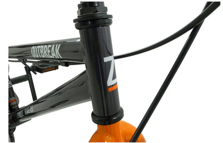Zombie Outbreak 20" BMX Bike - Alloy Wheels, Stunt Pegs, Black/Orange